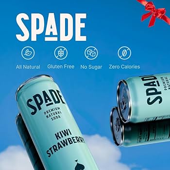 Amazon.com : Spade Soda Kiwi Strawberry 12 Pack, Premium All